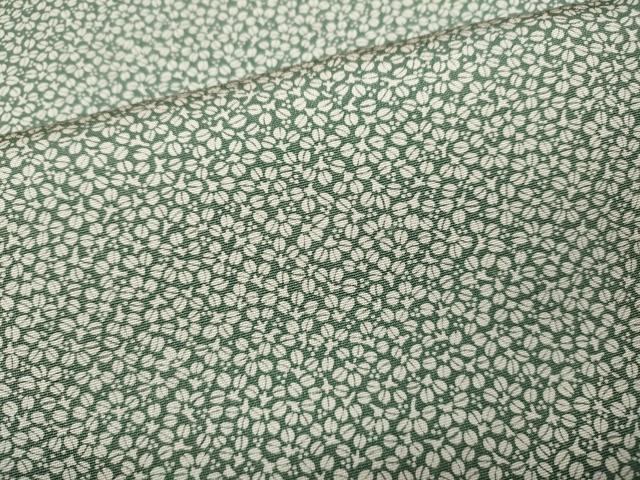 平和屋着物●江戸小紋 草花文 正絹 逸品 CABJ6738ut