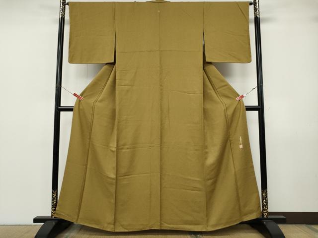 平和屋着物●江戸小紋 作家物 鮫小紋柄 鈴乃屋扱い 正絹 逸品 CABJ6758ut