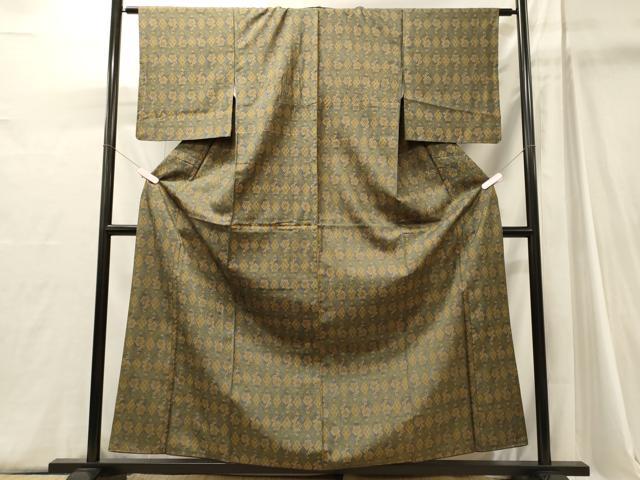 平和屋着物■本場染大島紬 有栖川文様 正絹 逸品 CABJ6868oy