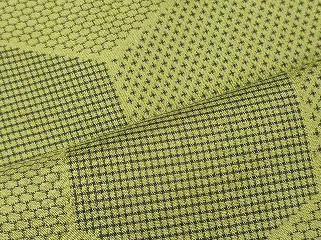 平和屋着物■上質な小紋 亀甲文 正絹 逸品 未使用 CABJ6873oy