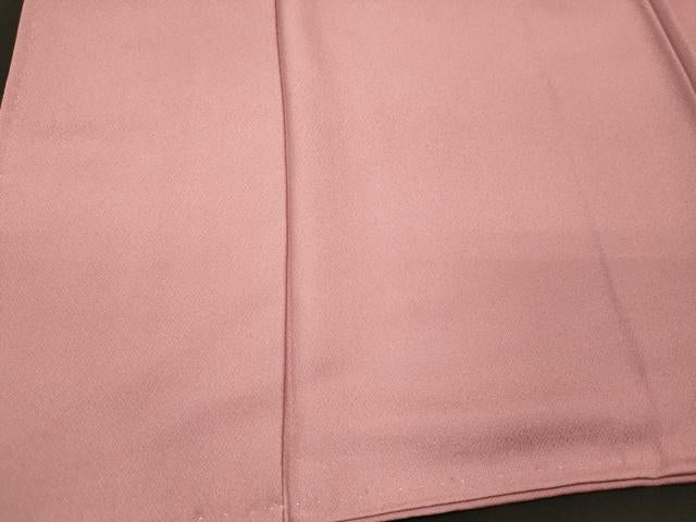 平和屋着物■上質な色無地 石竹色 正絹 逸品 CABJ6882oy