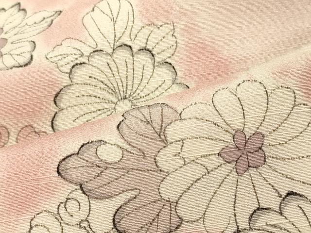 平和屋着物■訪問着 作家物 紬地 辻が花 正絹 逸品 CABJ6895oy
