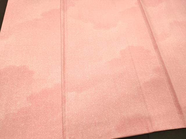 平和屋着物■上質な紬 雲取り文 正絹 逸品 CABJ6902oy