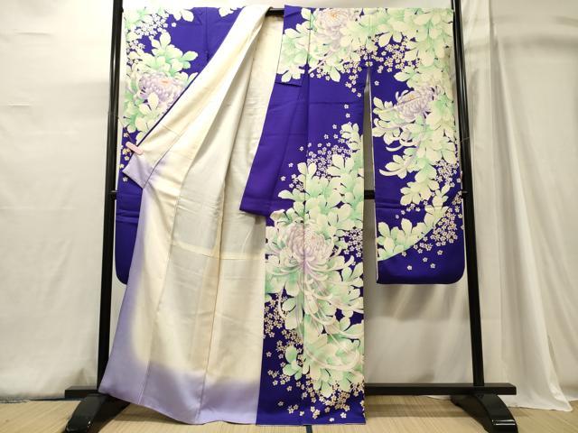 平和屋着物■豪華振袖 駒刺繍 乱菊 金銀彩 正絹 逸品 CABJ6904oy