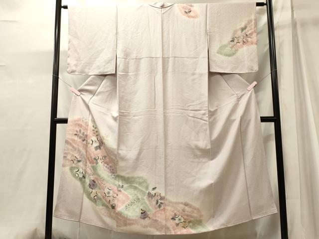 平和屋着物■訪問着 手描き 辻が花 暈し染め 正絹 逸品 CABJ6919oy