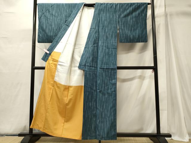平和屋着物■上質な紬 霞文 正絹 逸品 CABJ6935oy