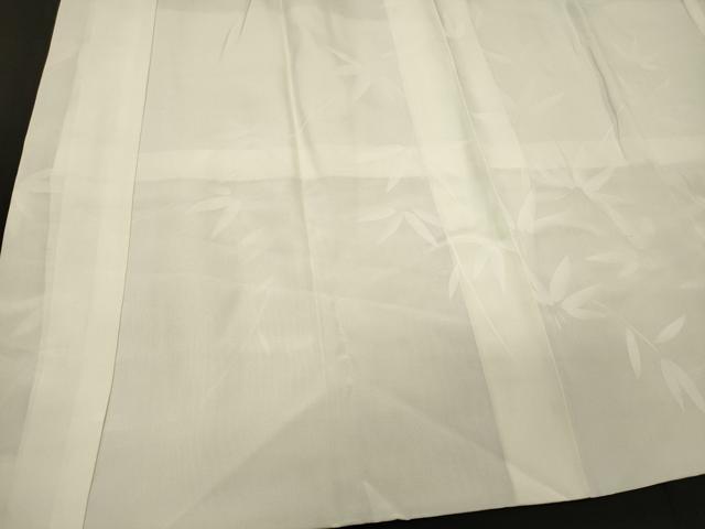 平和屋着物■長襦袢 袷 笹の葉地紋 正絹 逸品 未使用 CABJ6941oy