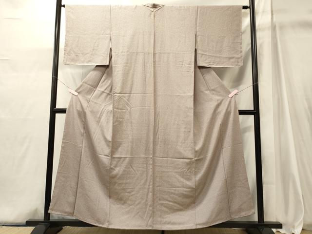平和屋着物■江戸小紋 舞花文 正絹 逸品 未使用 CABJ6957oy