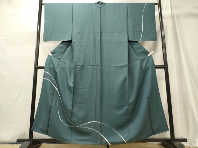 平和屋着物■訪問着 刺繍 流線丸文 正絹 逸品 CABJ6959oy
