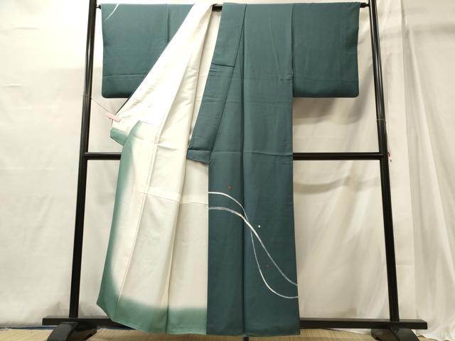 平和屋着物■訪問着 刺繍 流線丸文 正絹 逸品 CABJ6959oy