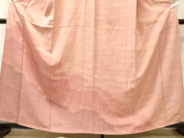 平和屋着物■訪問着 雲取り文 暈し染め 正絹 逸品 CABJ6975oy