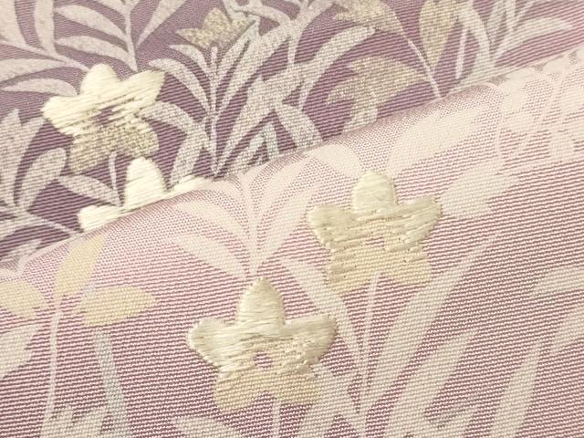 平和屋着物■訪問着 刺繍 草花文 暈し染め 正絹 逸品 未使用 CABJ6995oy