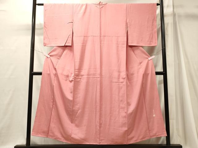 平和屋着物■江戸小紋 作家物 草花文 正絹 逸品 未使用 CABJ7041oy