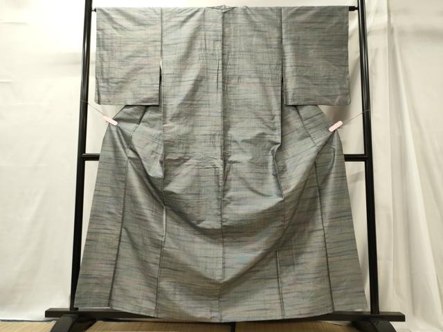 平和屋着物■上質な紬 霞文 正絹 逸品 CABJ7049oy