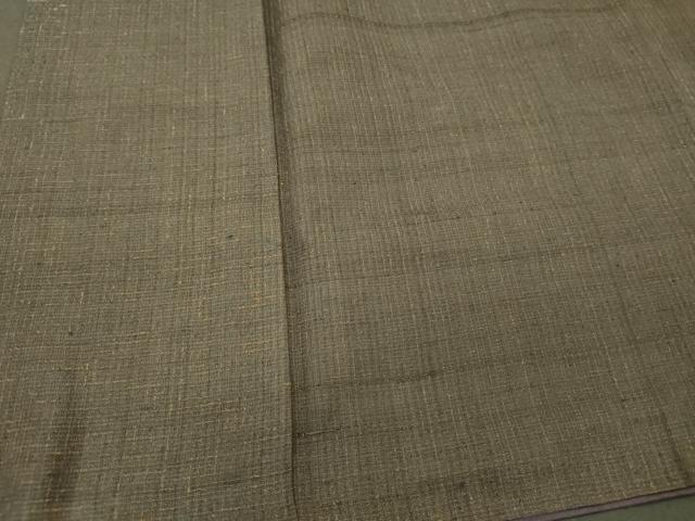 平和屋着物■男性 紬 格子柄 正絹 逸品 CABJ7143oy
