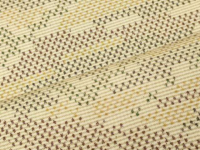 平和屋着物■上質な紬 抽象文 正絹 逸品 CABJ7153oy