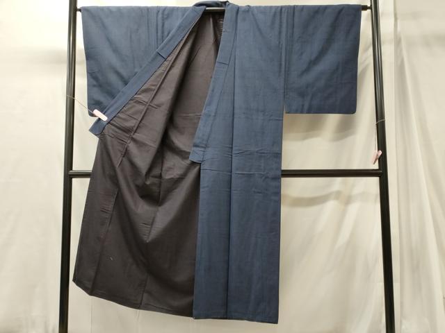 平和屋着物■男性 紬 霞文 正絹 逸品 CABJ7154oy