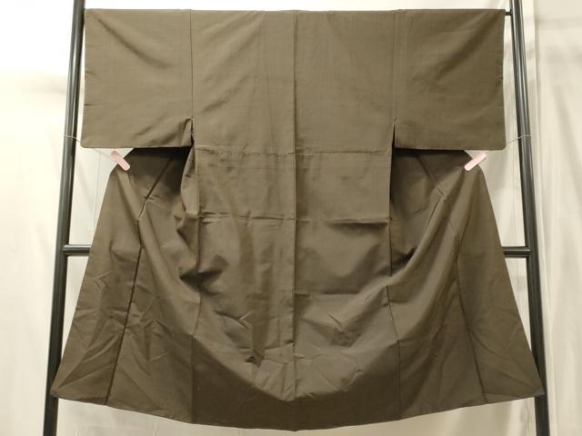 平和屋着物■男性 紬 縞 正絹 逸品 CABJ7182oy