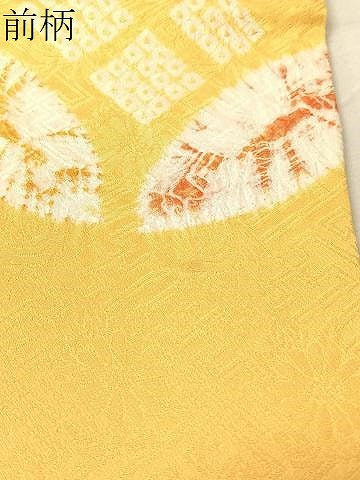 平和屋着物●九寸名古屋帯 総絞り 七宝文様 正絹 逸品 CABJ7240vp