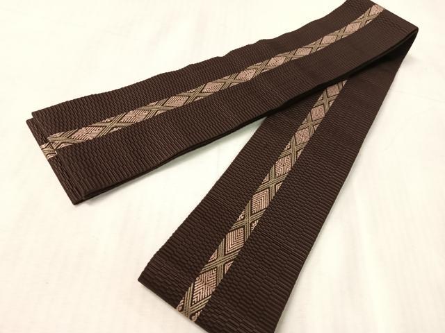 平和屋着物●男性 角帯 間道 CABJ7280vp