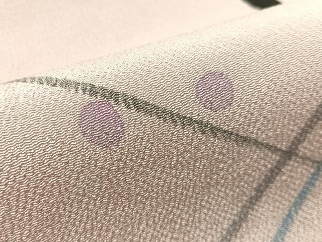 平和屋着物●ぬれ描友禅作家 平沼治大 九寸名古屋帯 手描き 心 鬼しぼ縮緬 正絹 逸品 CABJ7300vp