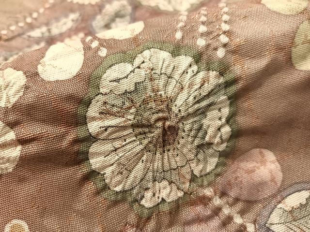 平和屋着物●太鼓柄袋帯 作家物 辻が花 絞り 金糸 正絹 逸品 CABJ7301vp