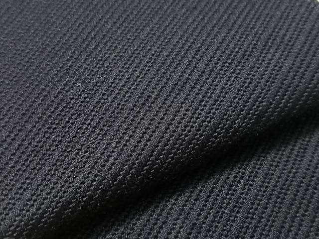 平和屋着物●男性 本場筑前博多織 両面 角帯 献上 鉄紺色 正絹 逸品 CABJ7431vp