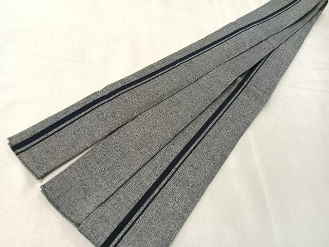 平和屋着物●竺仙 男性 角帯 間道 証紙付き 綿 逸品 CABJ7434vp