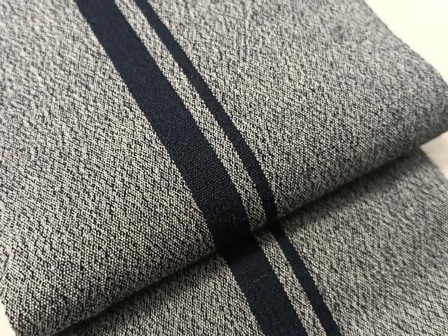 平和屋着物●竺仙 男性 角帯 間道 証紙付き 綿 逸品 CABJ7434vp
