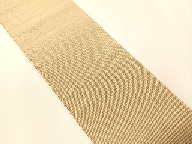 平和屋着物●男性 角帯 紬地 枯色 正絹 逸品 CABJ7437vp