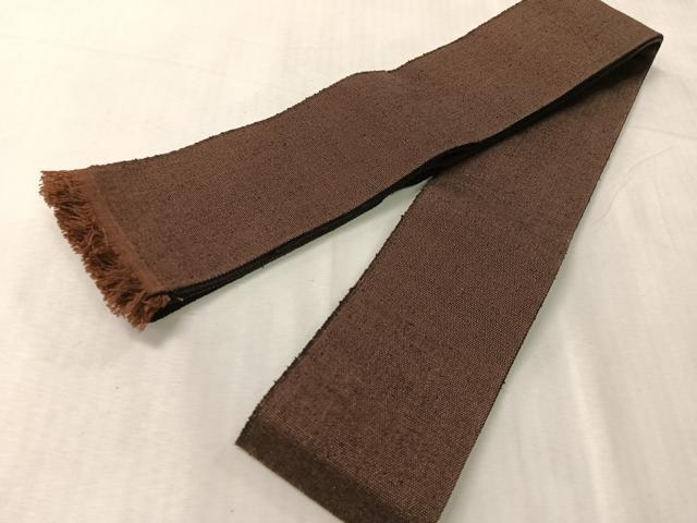平和屋着物●男性 角帯 黒鳶色 CABJ7439vp