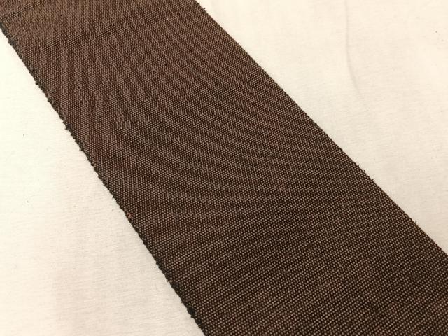 平和屋着物●男性 角帯 黒鳶色 CABJ7439vp