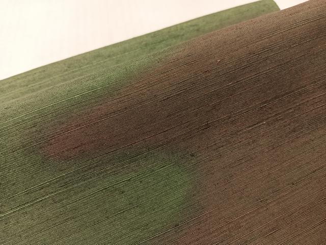 平和屋着物●つけ帯 紬地 霞文 正絹 逸品 CABJ7449vp