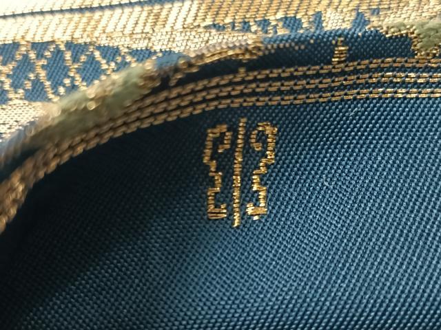 平和屋着物●西陣 川島織物 六通柄 本袋帯 御所解文 金糸 正絹 逸品 CABJ7488vp
