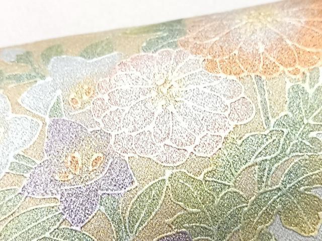 平和屋着物■訪問着 正倉院花文 金銀彩 正絹 逸品 CABJ8003xe