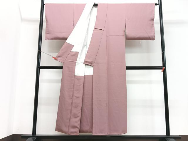 平和屋着物■上質な色無地 東雲色 正絹 逸品 CABJ8010xe