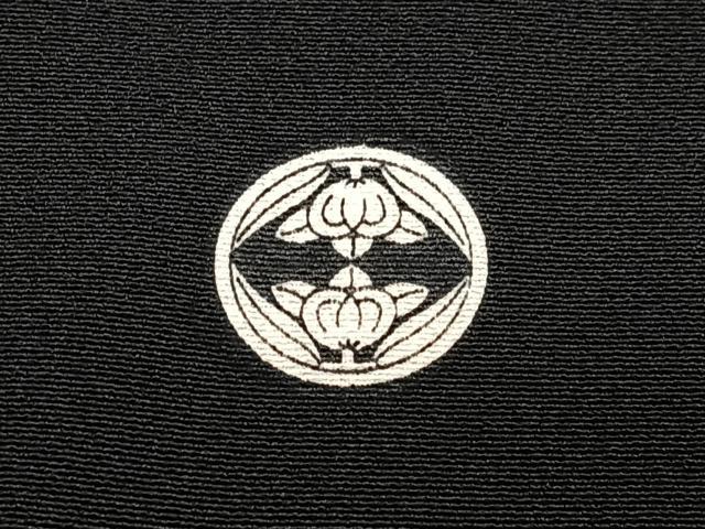 平和屋着物■豪華黒留袖 駒刺繍 飛鶴浜松文 金彩 正絹 逸品 CABJ8015xe