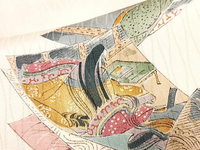 平和屋着物■上質な小紋 十二単 正絹 逸品 CABJ8033xe