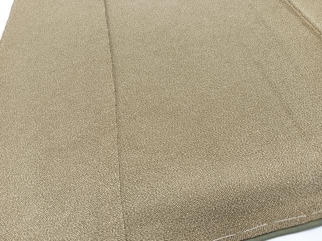 平和屋着物■江戸小紋 鮫小紋柄 鬼しぼ縮緬 正絹 逸品 CABJ8037xe
