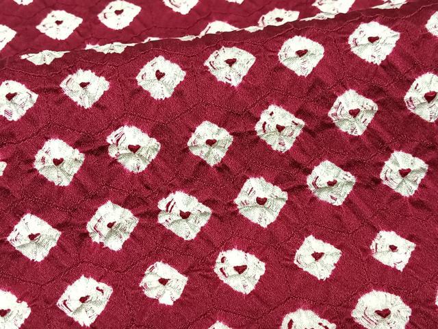 平和屋着物■上質な小紋 総絞り 正絹 逸品 CABJ8085xe