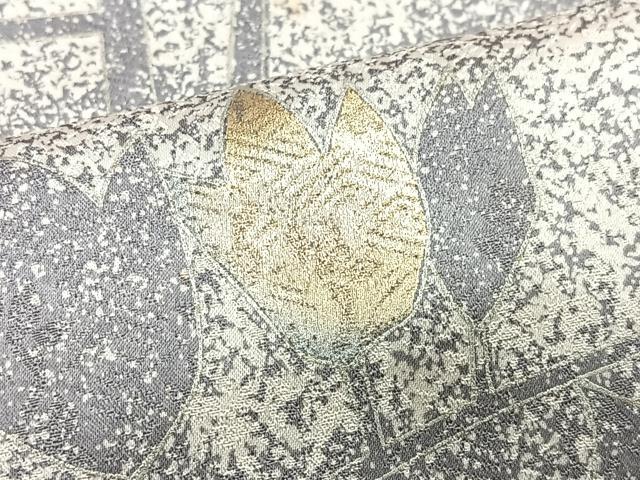 平和屋着物■訪問着 エ霞枝葉文 たたき染め 金彩 正絹 逸品 CABJ8094xe