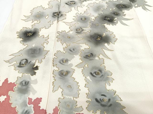 平和屋着物■訪問着 舞花文 金彩 正絹 逸品 CABJ8121xe