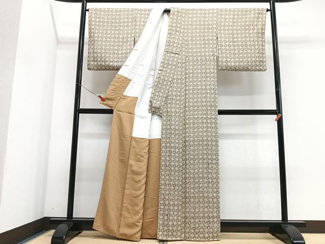 平和屋着物■上質な小紋 花尽くし 正絹 逸品 CABJ8126xe