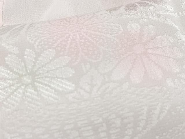 平和屋着物■長襦袢 無双仕立て 立波草花地紋 暈し染め 正絹 逸品 CABJ8141xe