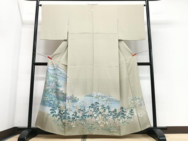平和屋着物■豪華色留袖 作家物 風景文 暈し染め 正絹 逸品 CABJ8176xe