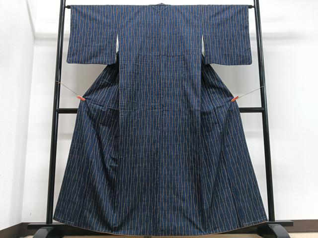 平和屋着物■上質な紬 立涌文 正絹 逸品 CABJ8184xe
