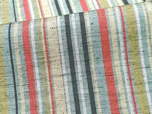 平和屋着物■上質な紬 縞 正絹 逸品 CABJ8206xe