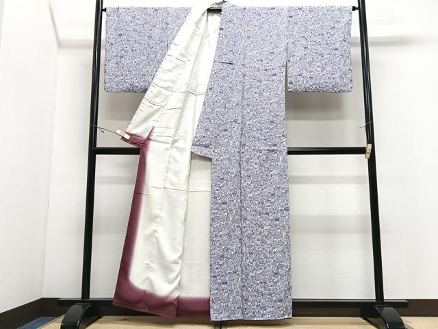 平和屋着物■上質な小紋 御所車文 正絹 逸品 CABJ8210xe