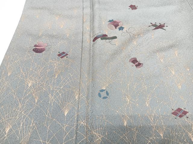 平和屋着物■訪問着 宝尽し 暈し染め 金銀彩 正絹 逸品 CABJ8216xe