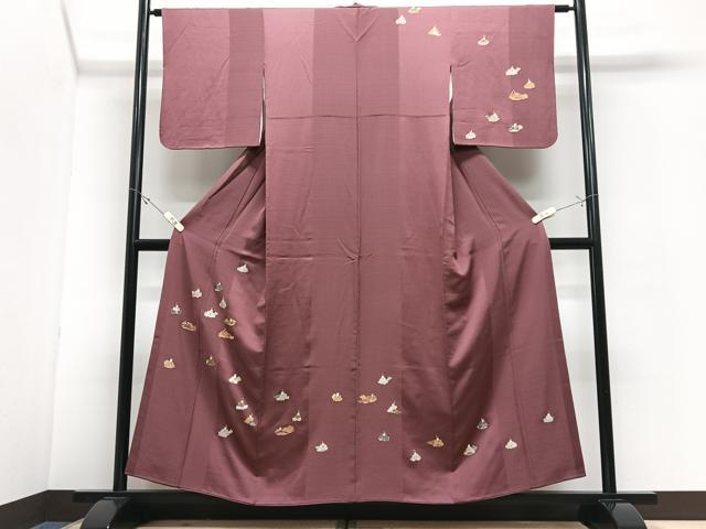 平和屋着物■訪問着 十二単 人物文 鈴乃屋扱い 正絹 逸品 CABJ8223xe